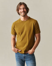Men S Premium Slub Crew Tee Tapenade