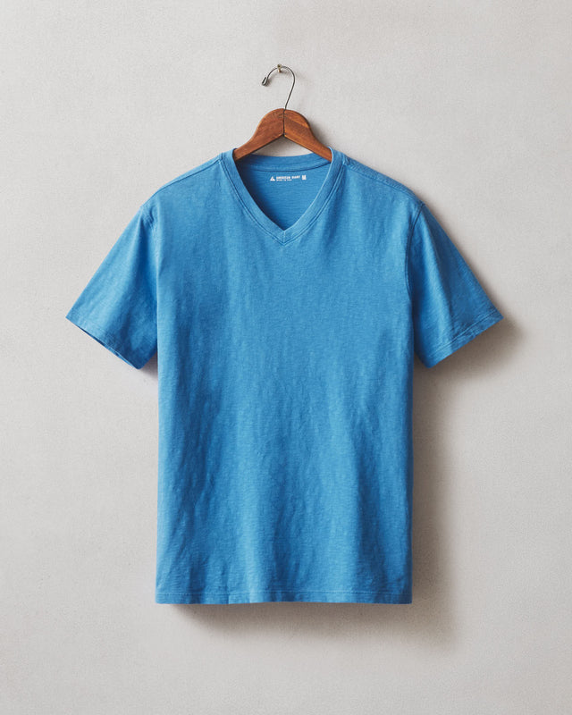 Men S Premium Slub V Neck Tee Strong