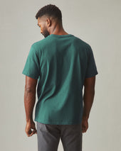 Men S Premium Slub V Neck Tee Jasper