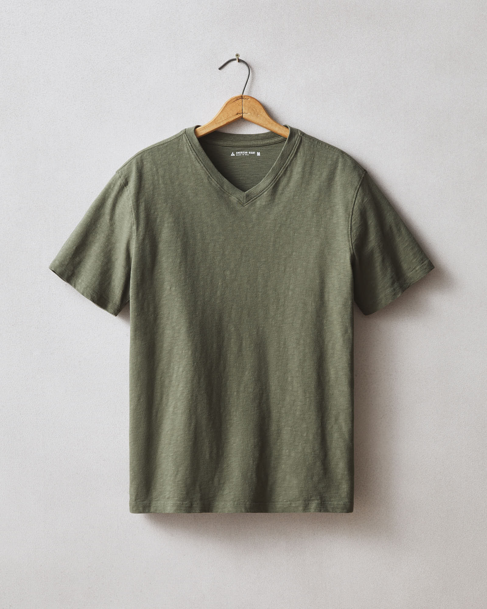 Men S Premium Slub V Neck Tee Night