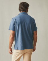 Men S Premium Slub Polo Dark