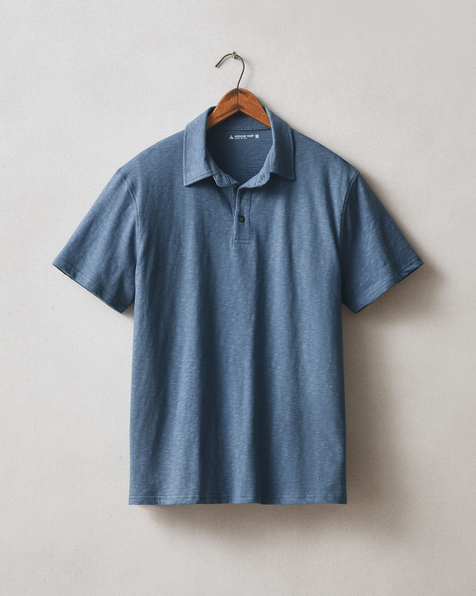 Men S Premium Slub Polo Dark