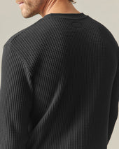 Men S Waffle Long Sleeve Crew
