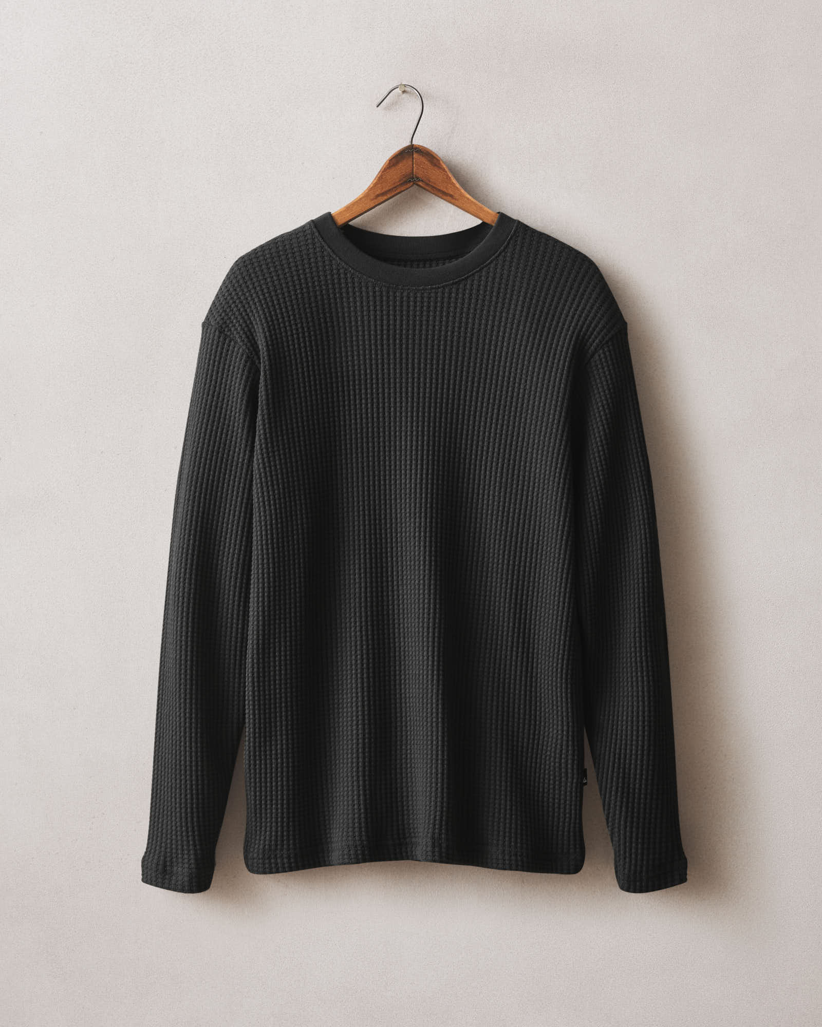 Men S Waffle Long Sleeve Crew