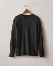 Men S Waffle Long Sleeve Crew