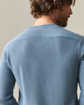 Men S Thermal Long Sleeve Crew Tee Bluefin