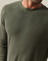 Men S Thermal Long Sleeve Crew Tee Loden