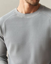 Men S Thermal Long Sleeve Crew Tee Sharkskin