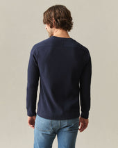Men S Thermal Long Sleeve Crew Tee True