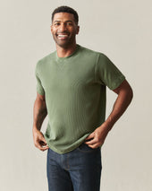 Men S Thermal Tee Fern