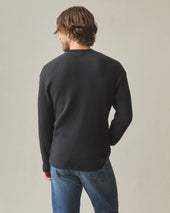 Men S Waffle Pocket Long Sleeve