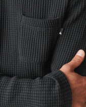 Men S Waffle Pocket Long Sleeve