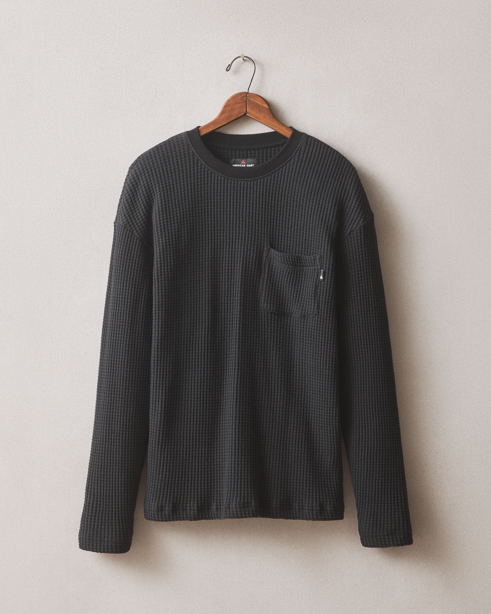 Men S Waffle Pocket Long Sleeve