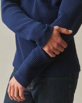 Men S Waffle Pocket Long Sleeve Pageant