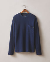 Men S Waffle Pocket Long Sleeve Pageant