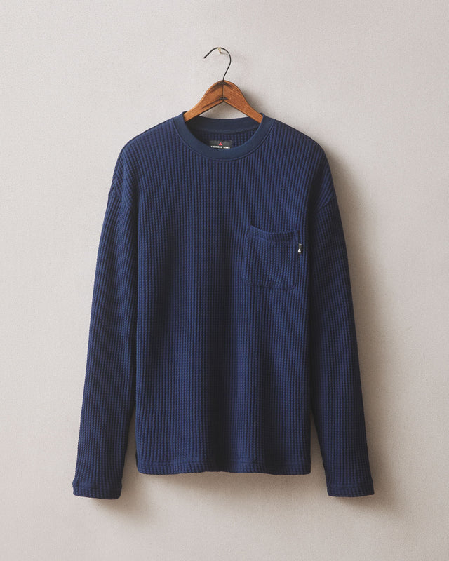 Men S Waffle Pocket Long Sleeve Pageant