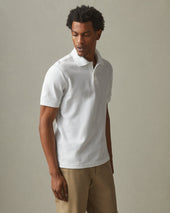 Men's Standard Polo - White