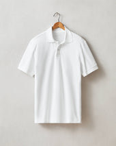 Men's Standard Polo - White