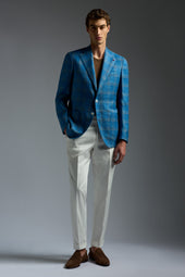 Wool Silk and Linen Marechiaro Blazer