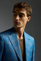 Wool Silk and Linen Marechiaro Blazer