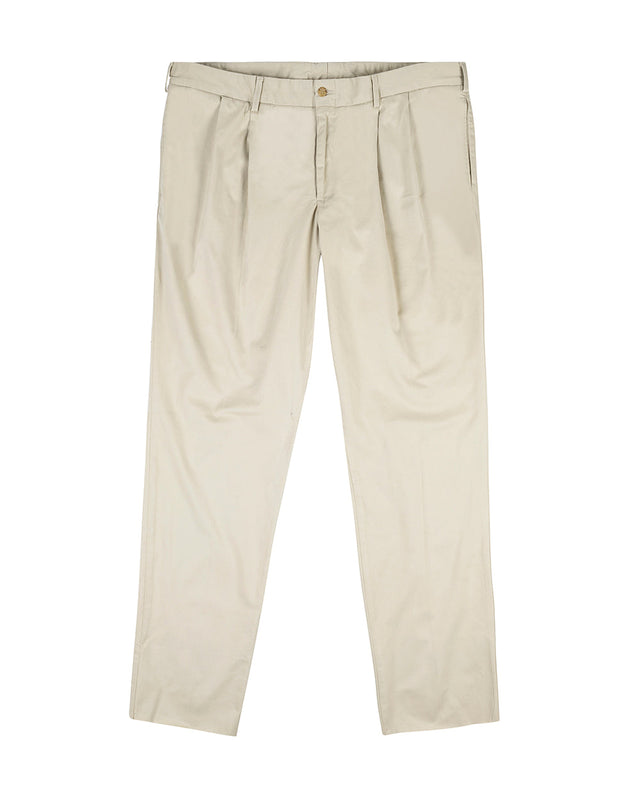 Montgomery Stretch Twill -Classic Fit Pleated - M2P