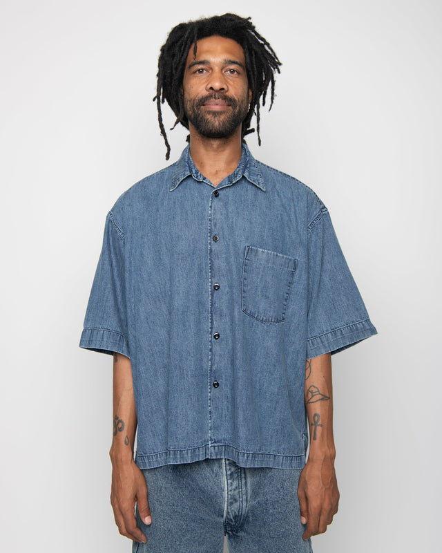 Cropped Garson Shirt S/S