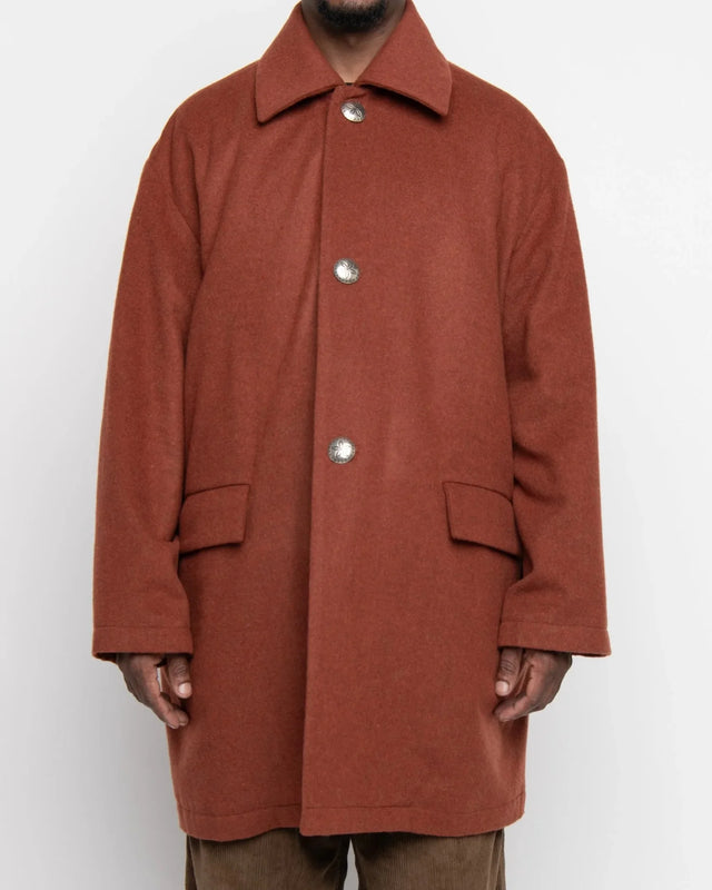 Jute Coat Autumn Wool Monitaly