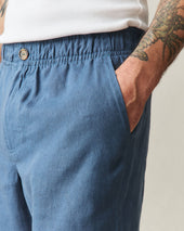 Men S Linen Shorts Ensign