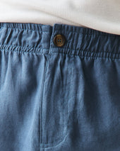 Men S Linen Shorts Ensign