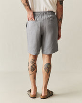 Men S Linen Shorts Grey