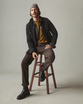 Men's Roughneck Pant Straight - Chocolate Brown