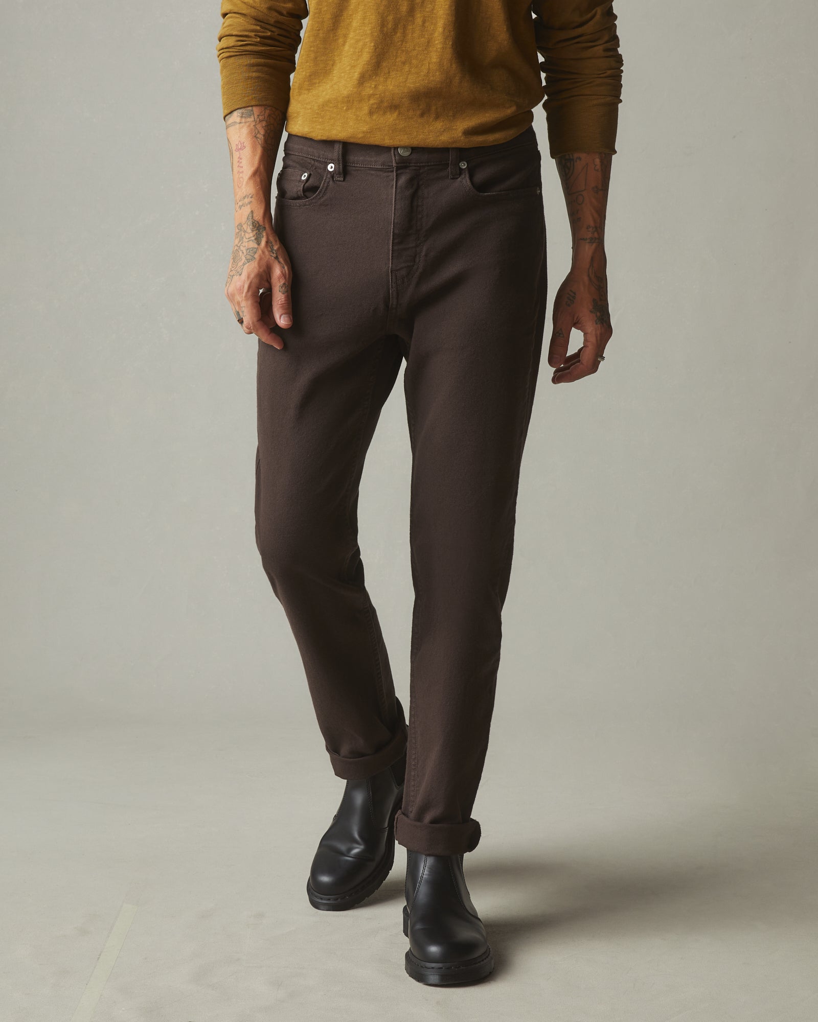 Men S Roughneck Pant Straight Brown