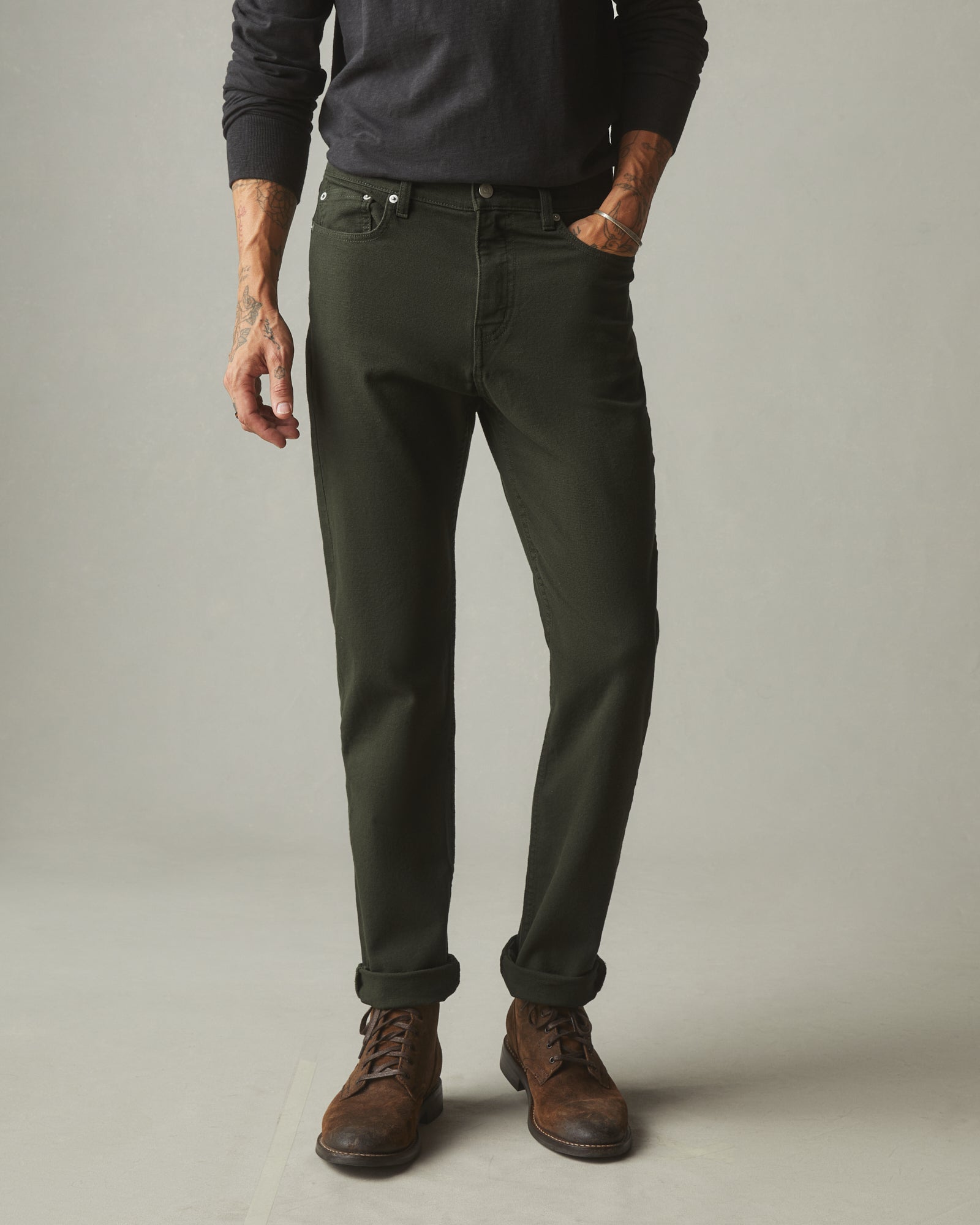 Men S Roughneck Pant Straight Dark Elm