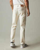 Men's Roughneck Pant Straight Contrast Stitch - PFD Natural