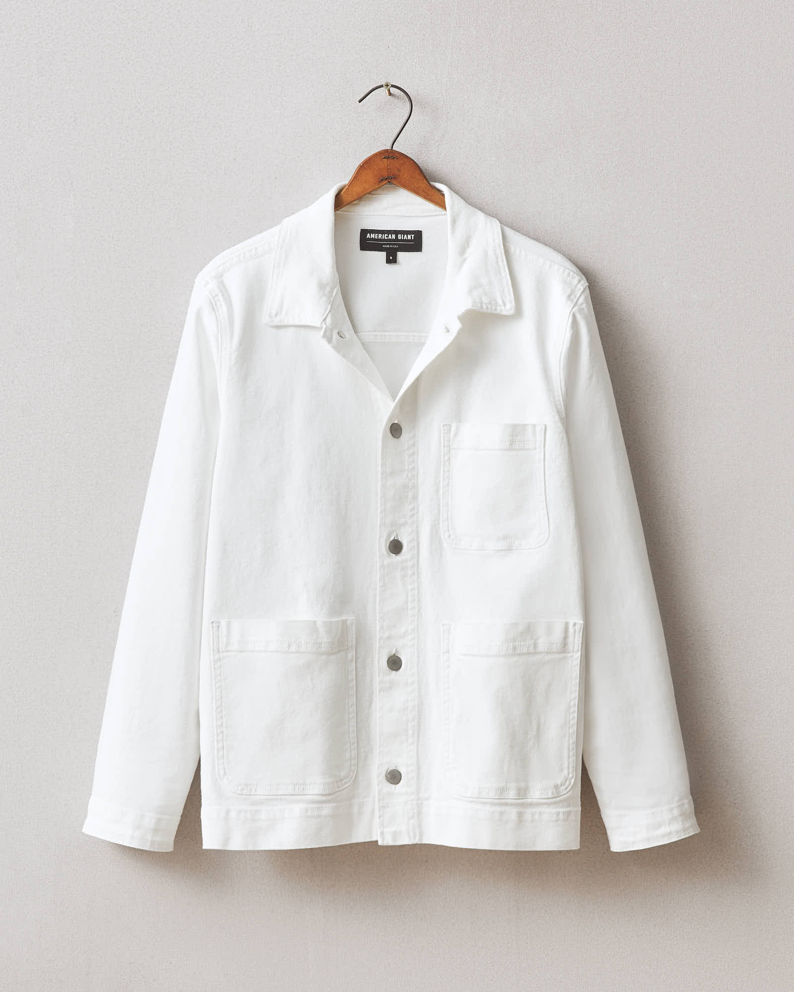 Unisex Roughneck Chore Jacket Natural