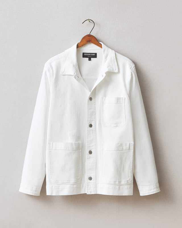 Unisex Roughneck Chore Jacket - Natural