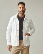 Unisex Roughneck Chore Jacket - Natural