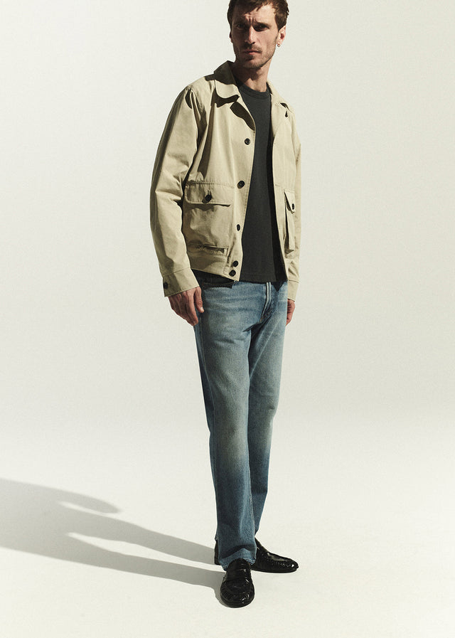 Utility Jacket in Wheat