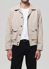 Utility Jacket in Wheat