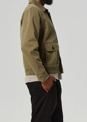 Utility Jacket in Army Green