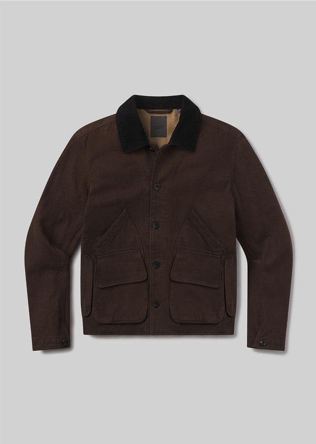 Hunter Jacket in Dark Brown