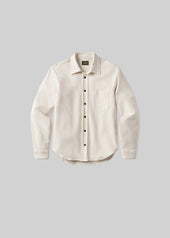Luca Bucket Dye Shirt French Terry in Spectral