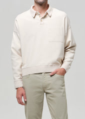 Rugby Polo in Ecru