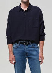 Rugby Polo in Navy