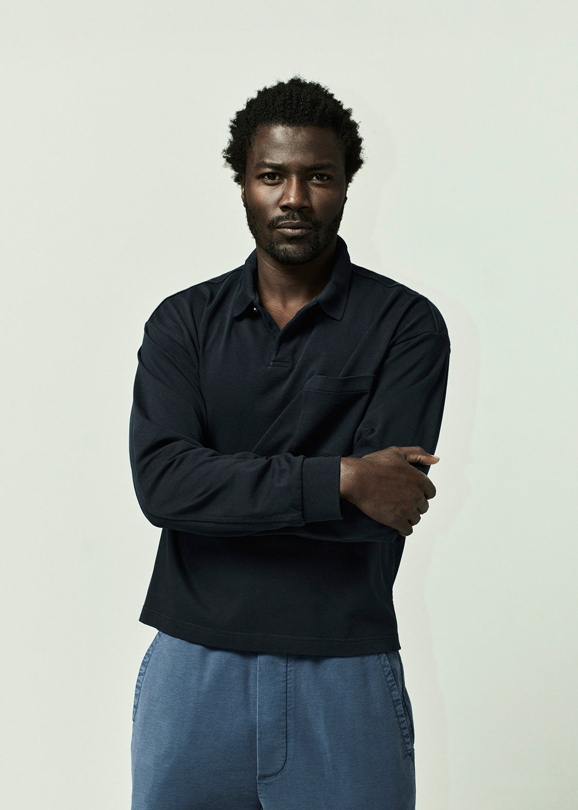 Rugby Polo in Navy