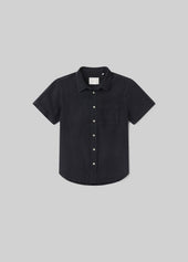 Short Sleeve Pocket Cairo Shirt in Navy