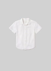 Short Sleeve Pocket Cairo Shirt in White