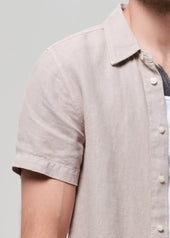 Short Sleeve Pocket Cairo Shirt in Wheat