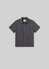 Short Sleeve Pocket Cairo Shirt in Slate