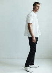 Short Sleeve Pocket Cairo Shirt in Soft White